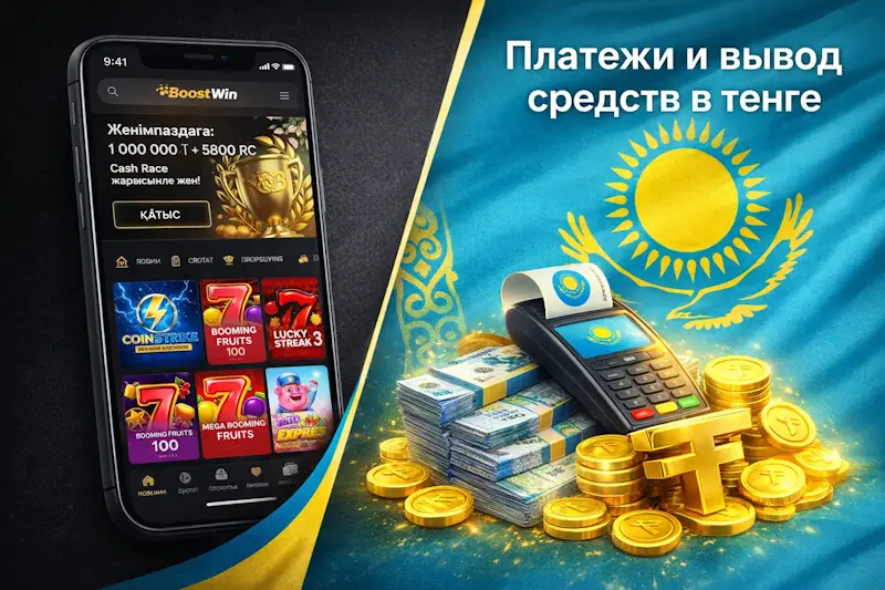 Платежи и вывод средств в тенге