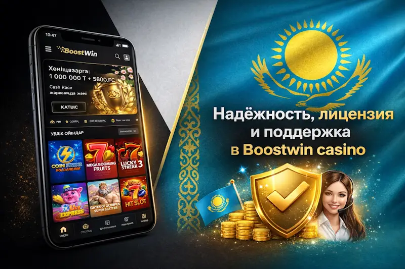 Надёжность, лицензия и поддержка в Boostwin casino